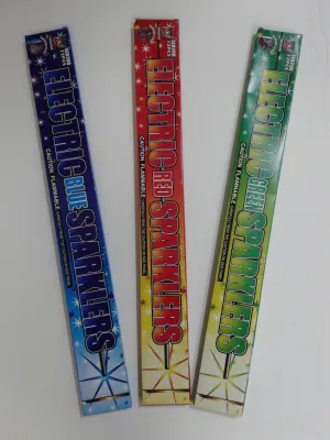 20" color bamboo sparklers