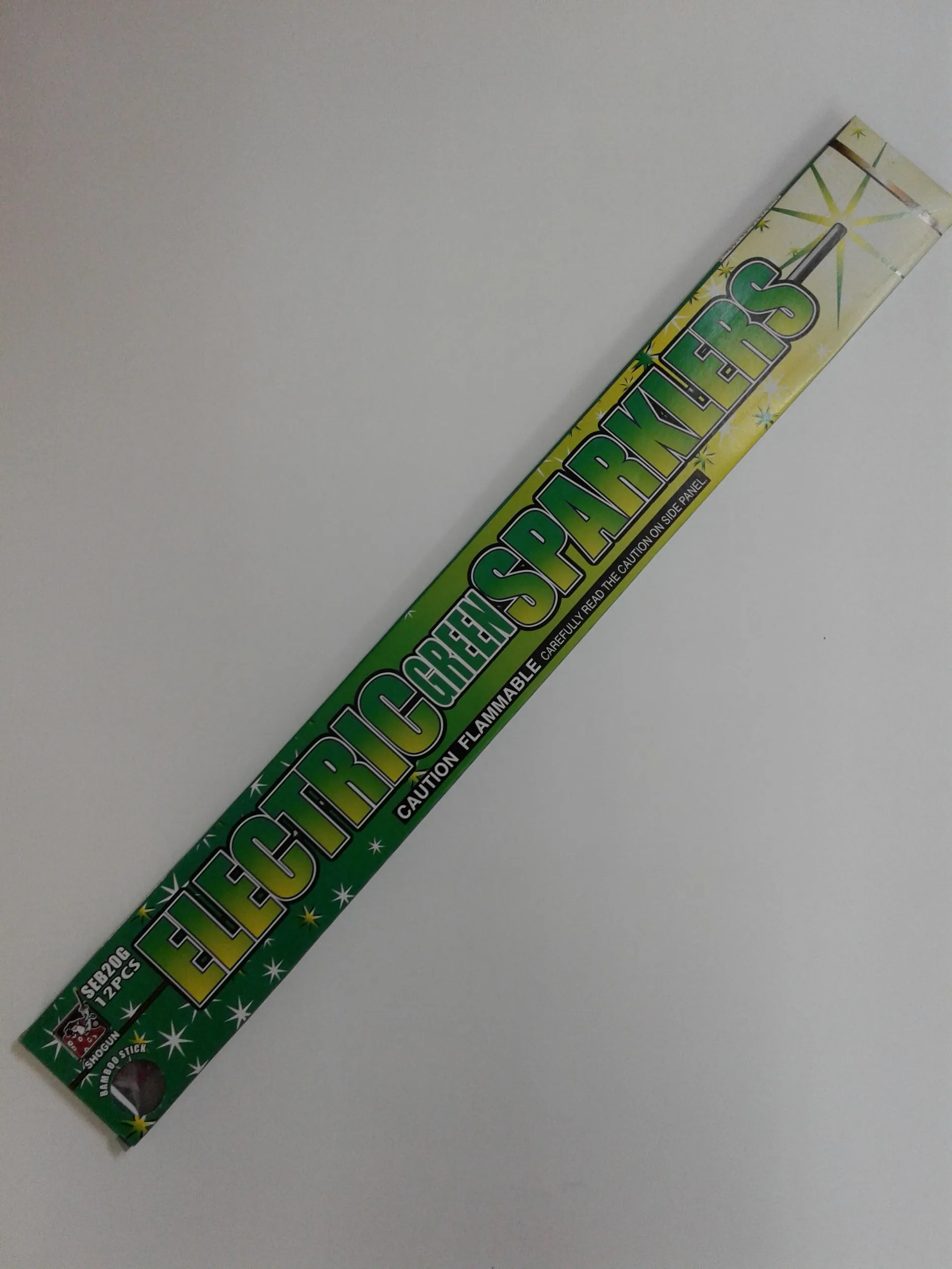 20" color bamboo sparklers