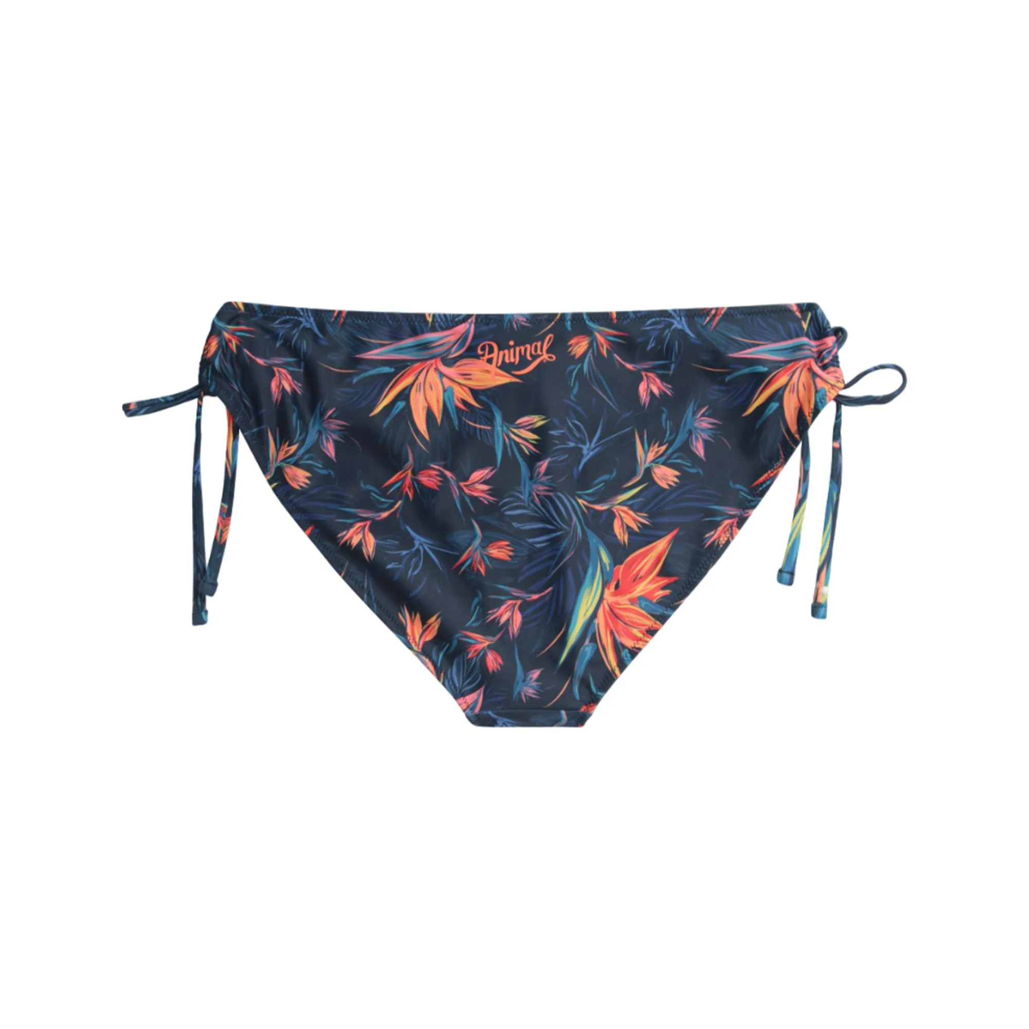 Animal Womens/Ladies Iona Leaf Print Recycled Side Tie Bikini Bottoms