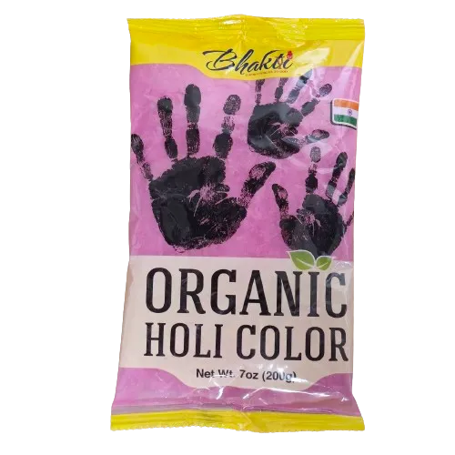 Bhakti Organic Holi Red Color - 7oz Pack