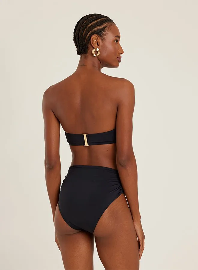 Bio Drop Bandeau Adjustable Lc Bikini Black