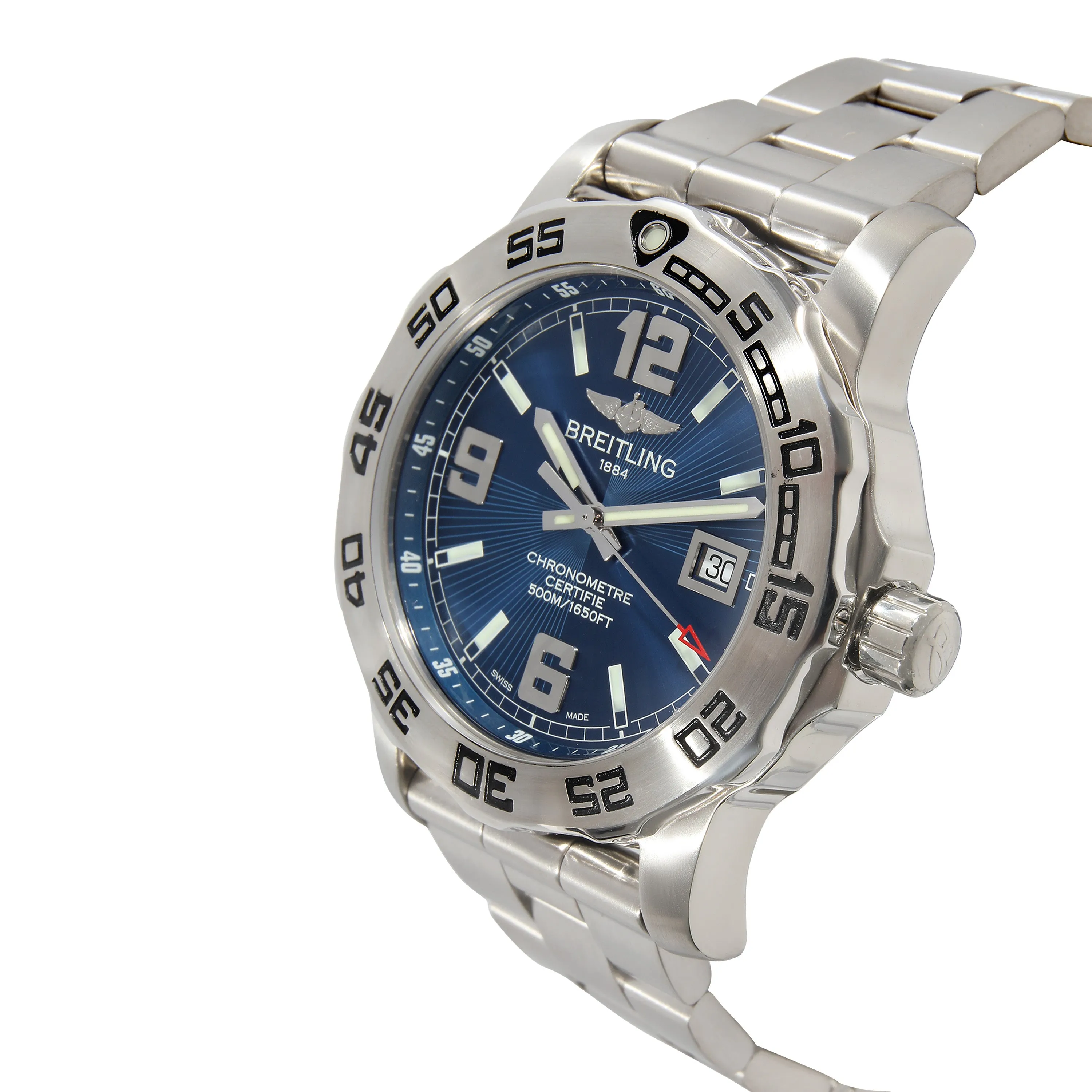 Breitling Colt A74387 Mens Watch in  Stainless Steel