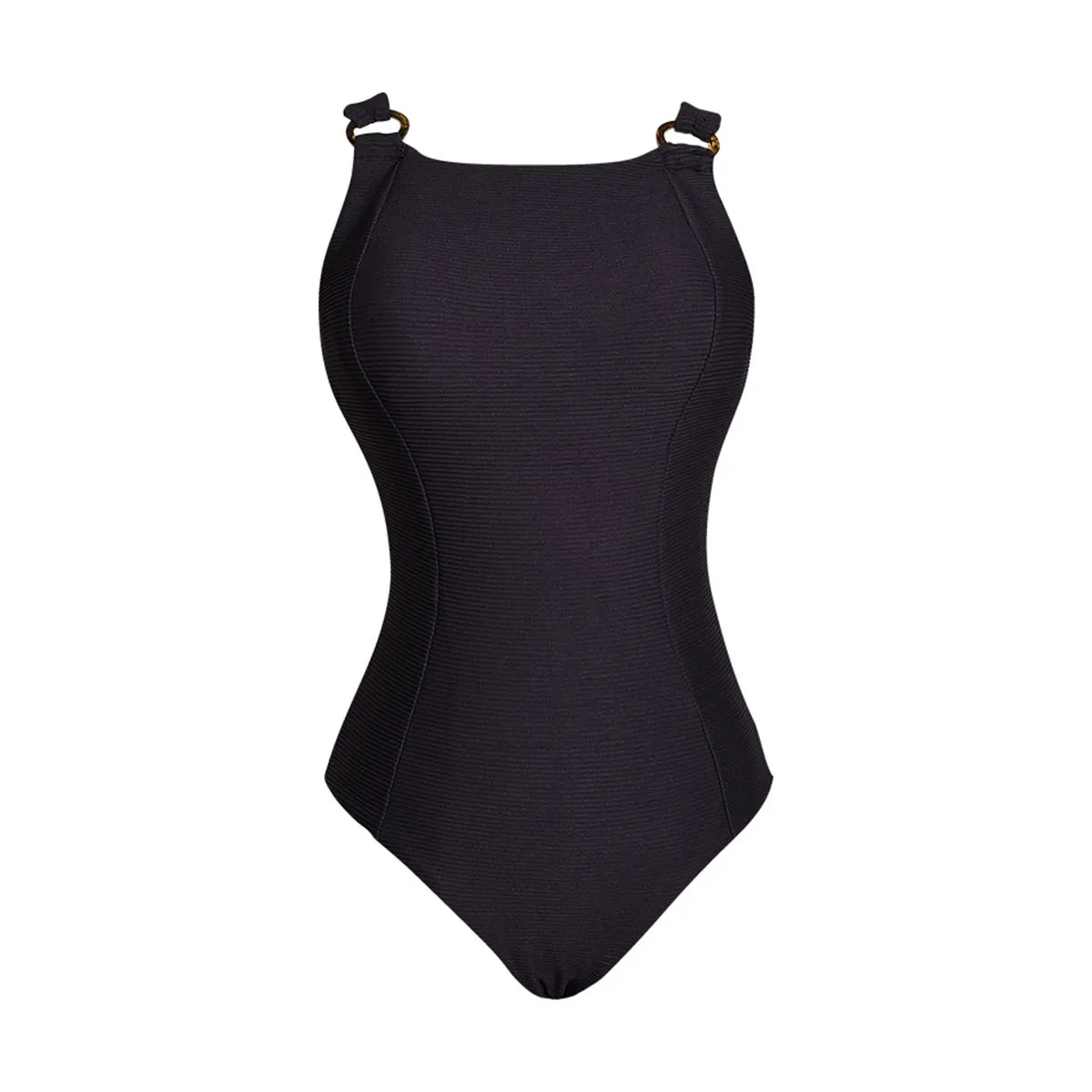Classic One Piece Cheeky Butt Bikini with Ring Connectors