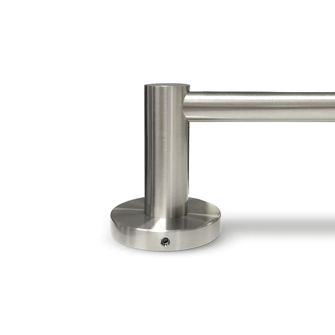 Clio Toilet Roll Holder Brushed Nickel