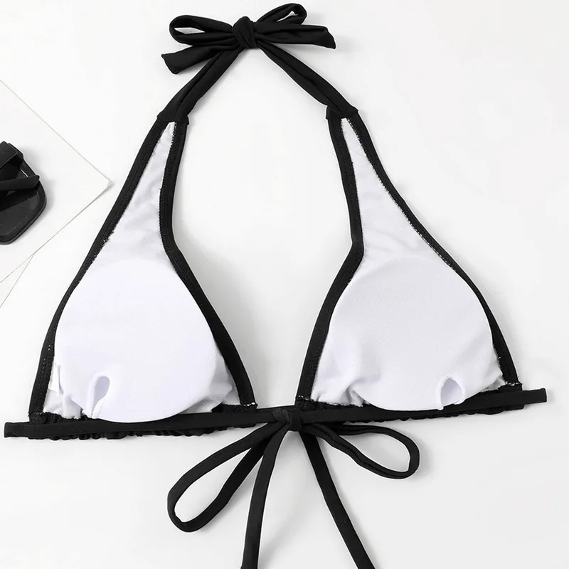 Elastic Split Solid Color Women's Swimwear / Beach Wear - SF0930