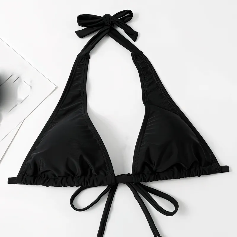 Elastic Split Solid Color Women's Swimwear / Beach Wear - SF0930