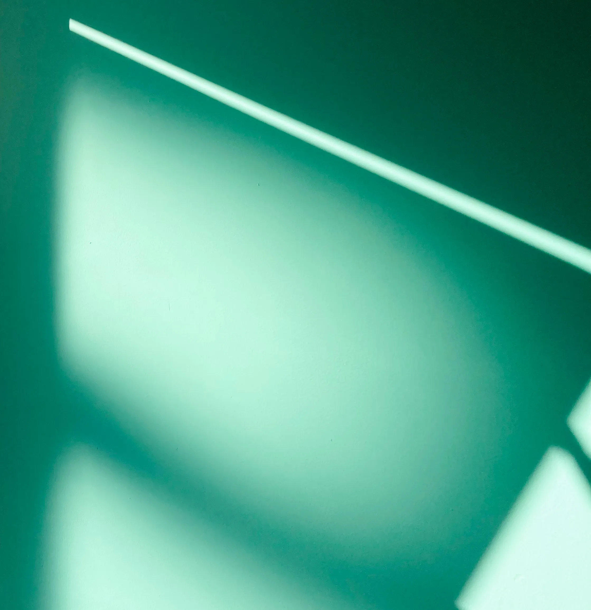 Electric Mint Green matt emulsion paint