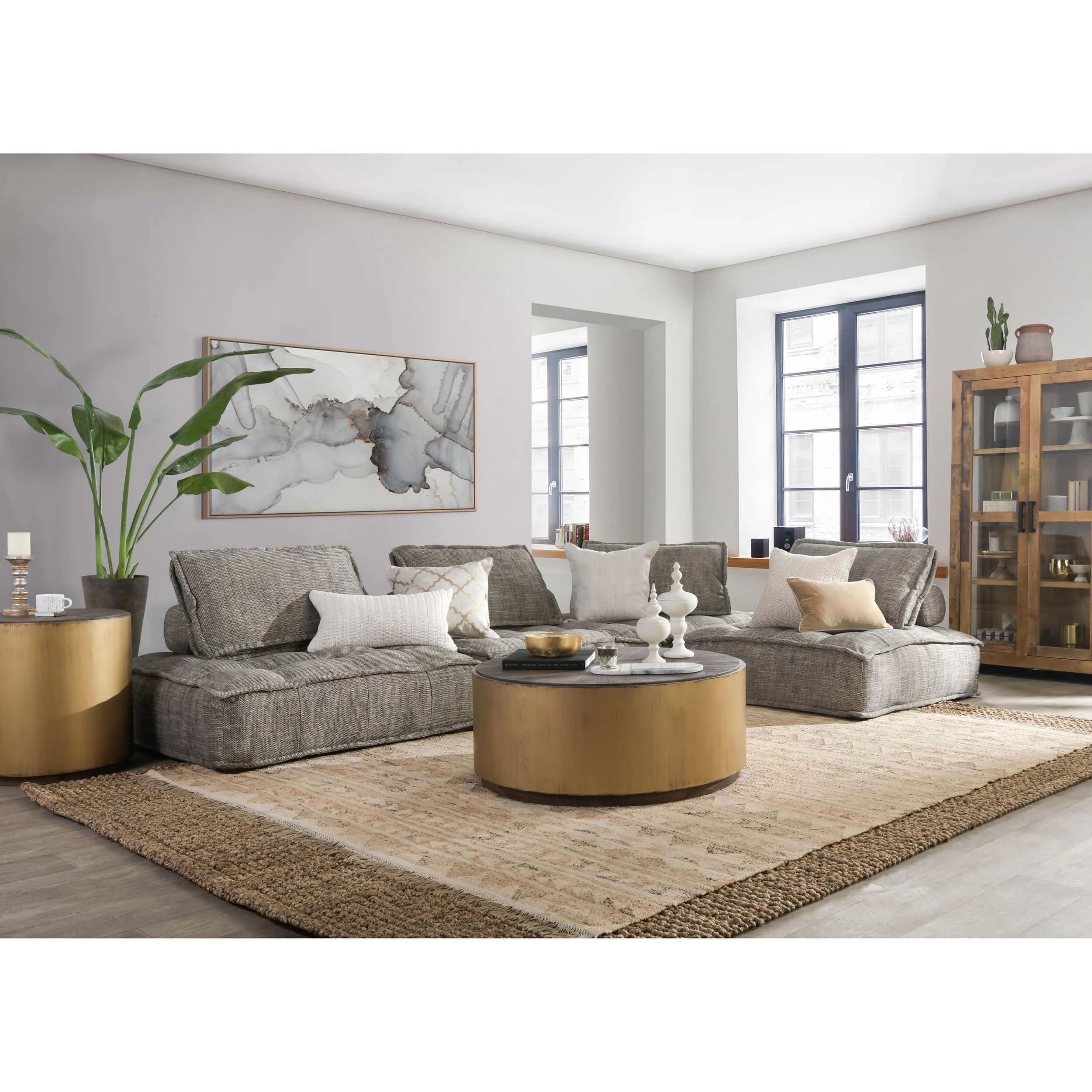 Element Club Chair, Gray