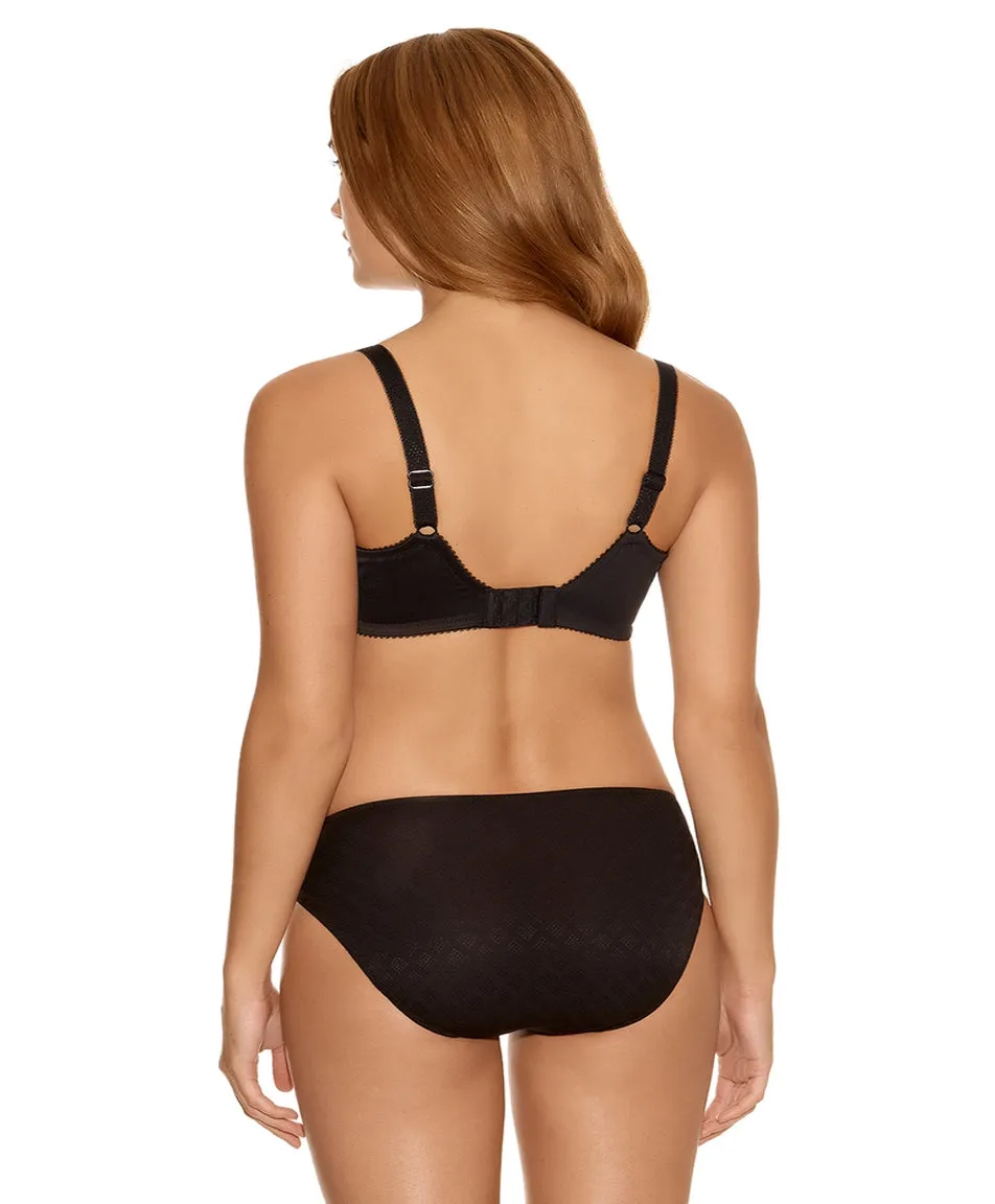 Fantasie Jacqueline Underwire Side Support Full Cup Bra, Black