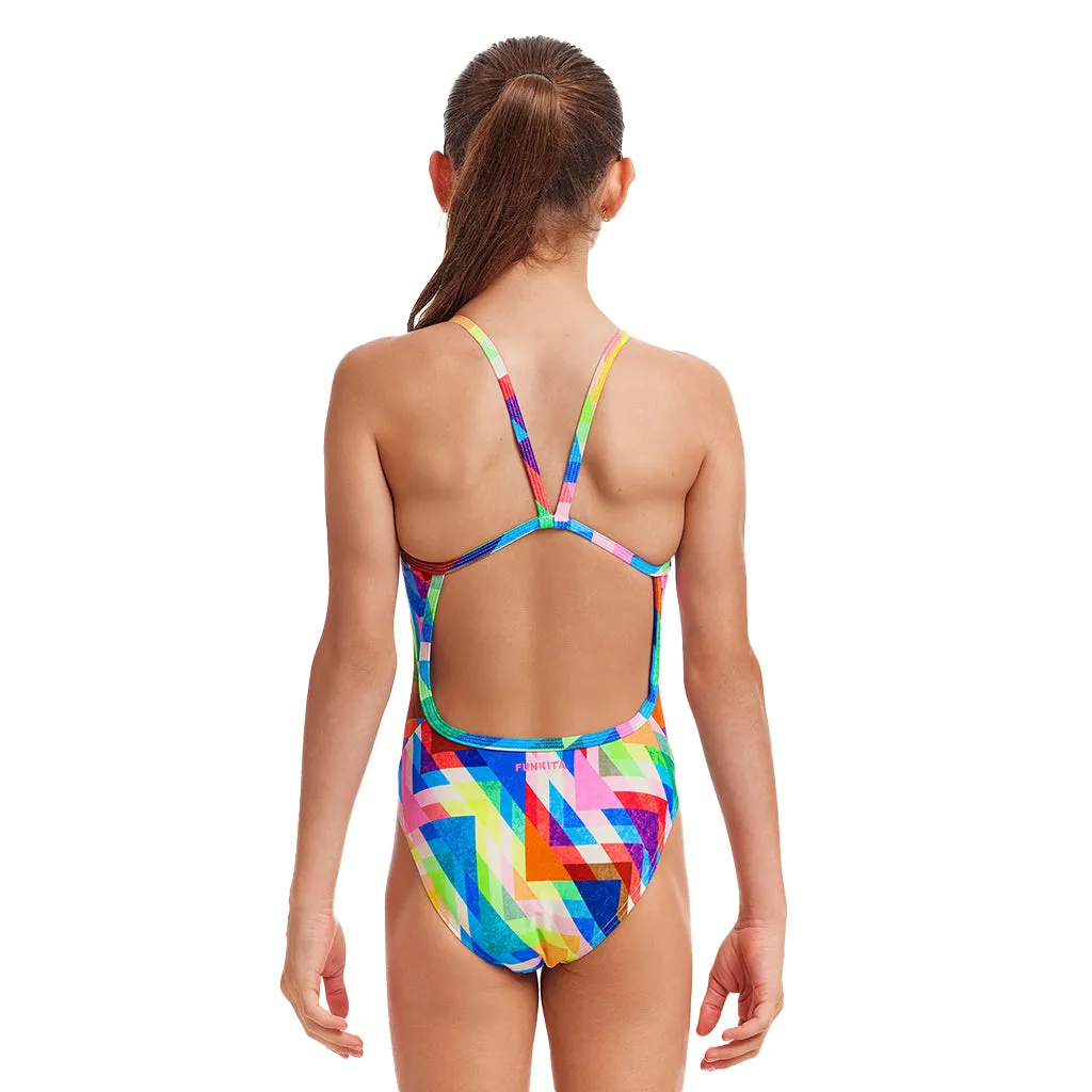 Funkita Hazy Daze Girls Single Strap One Piece