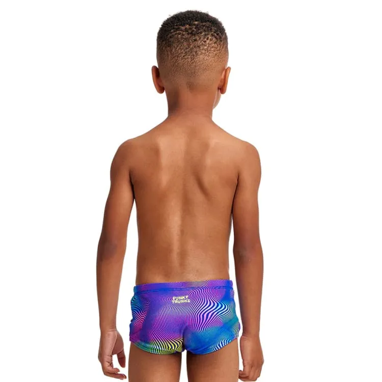 Funky Toddler Printed Trunks-Screen Time