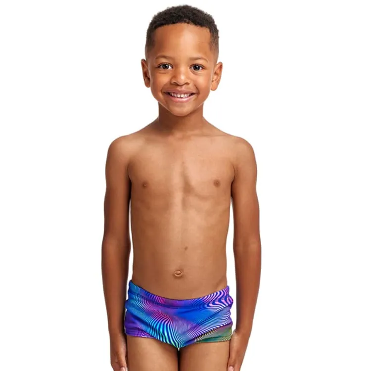 Funky Toddler Printed Trunks-Screen Time