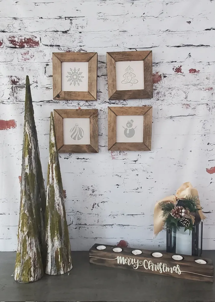 Holiday Minis | Farmhouse Style | Set of 4