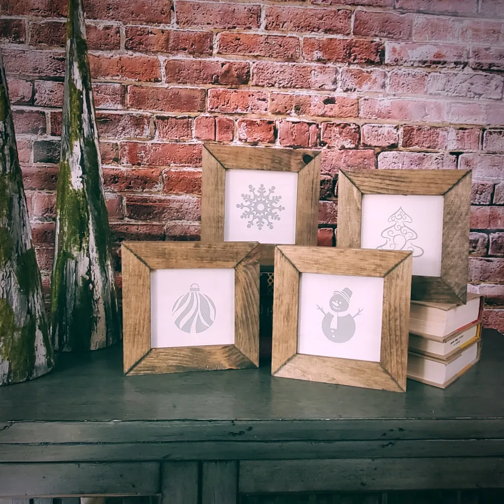 Holiday Minis | Farmhouse Style | Set of 4