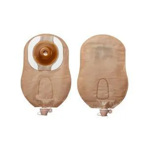 Hollister Premier One-Piece Urostomy Pouch, Convex, Flextend Skin Barrier, Up to 2" Cut-to-Fit Opening, Beige