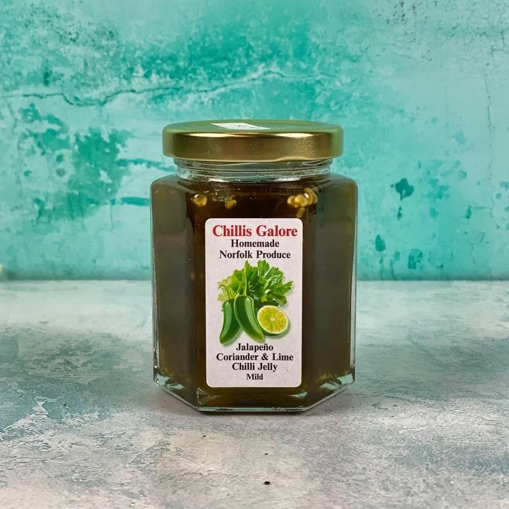 Jalapeno Coriander and Lime Jelly