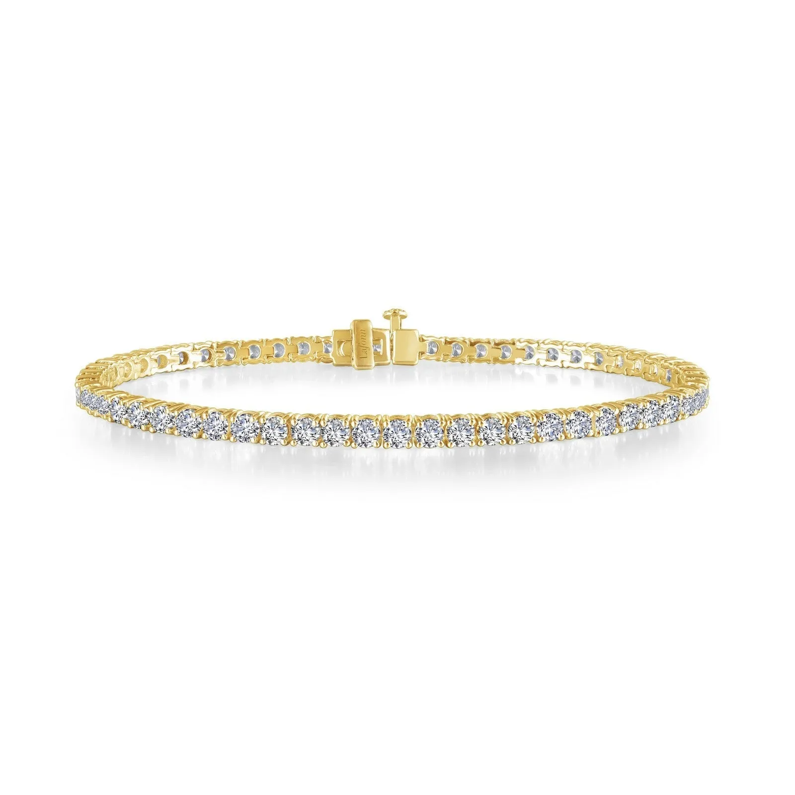 Lafonn Simulated Diamond 3.25ct. Classic Tennis Bracelet B3002CLG