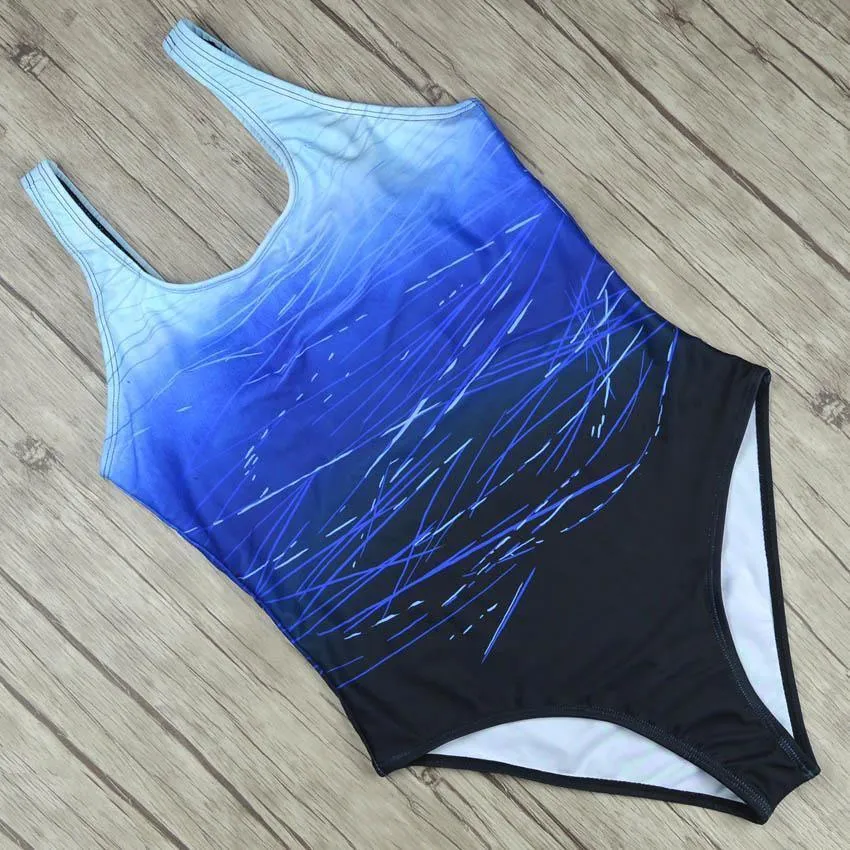 Large Size 2019 Sexy One Piece Swimsuit Female Women Vintage Swimwear