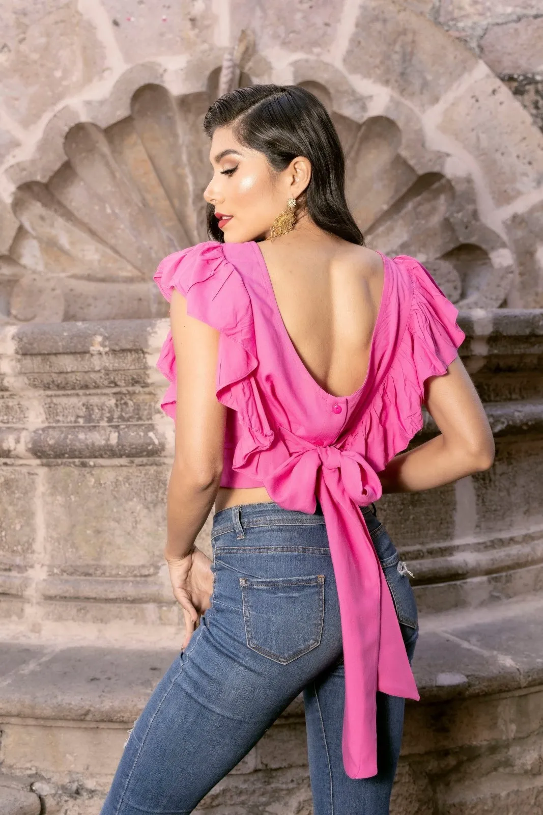 Layla Otomi Crop Top