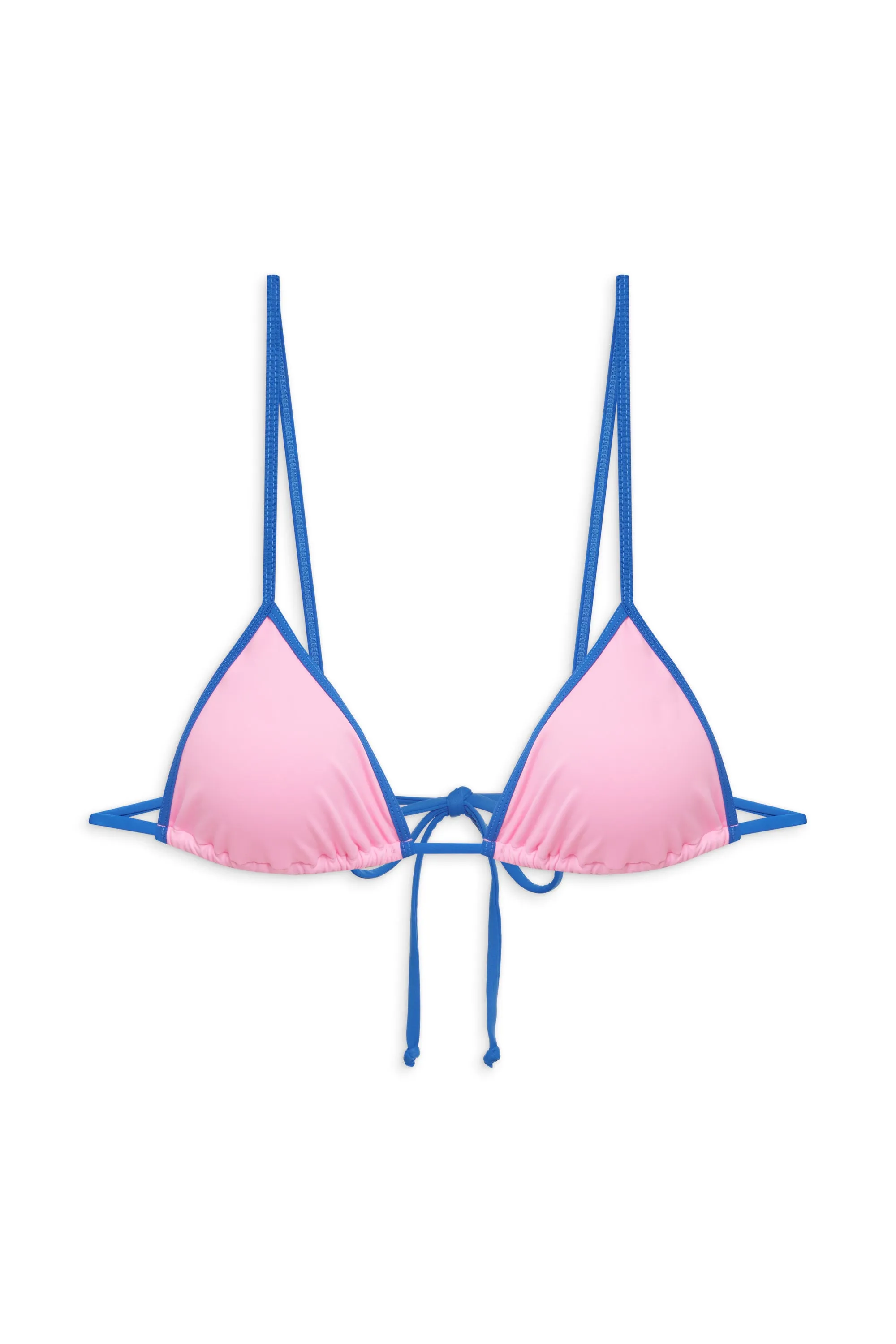 Lumia Triangle Bralette Bikini Top - Fairy Floss