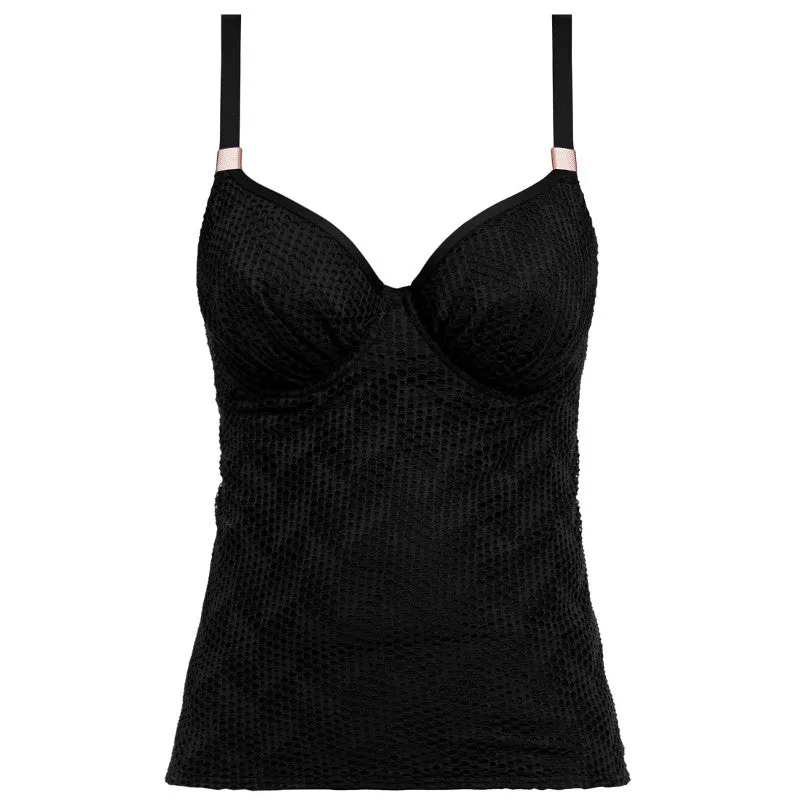 Marseille Black Tankini Swimsuit - Fantasie Swim