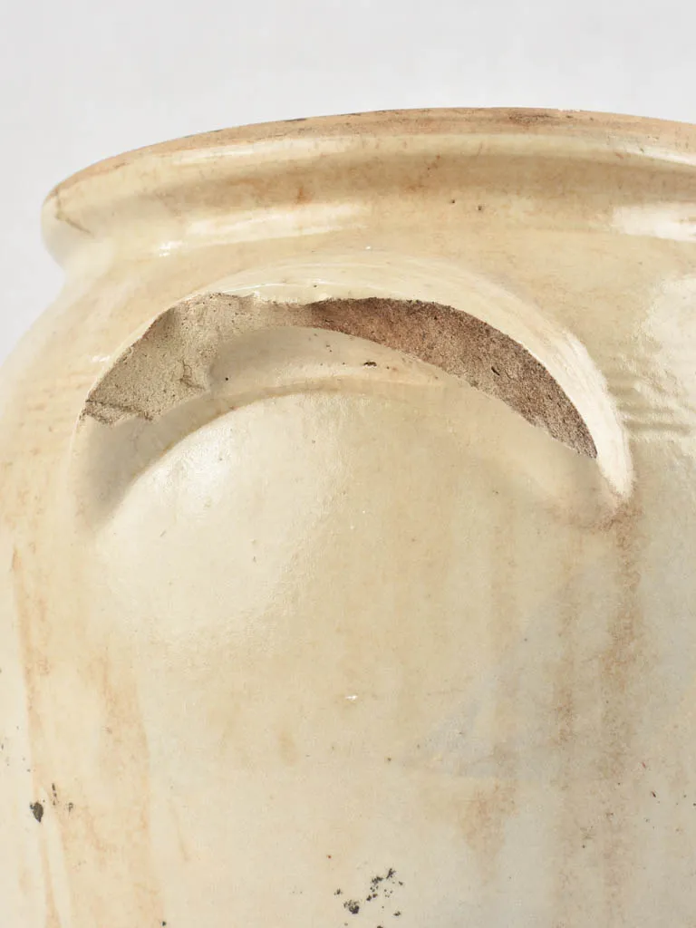 Medium earthenware crock pot 9½"