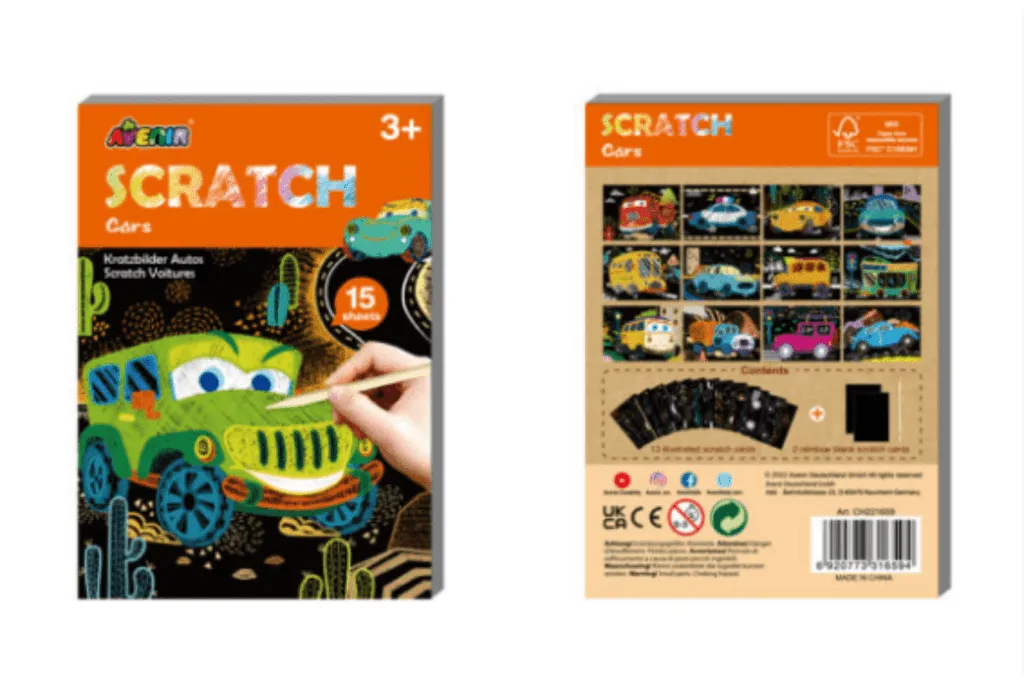 Mini Scratch Books (various styles)