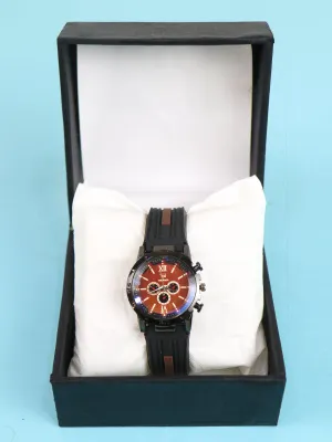 MW24 Men's Wrist Watch Worth Brown