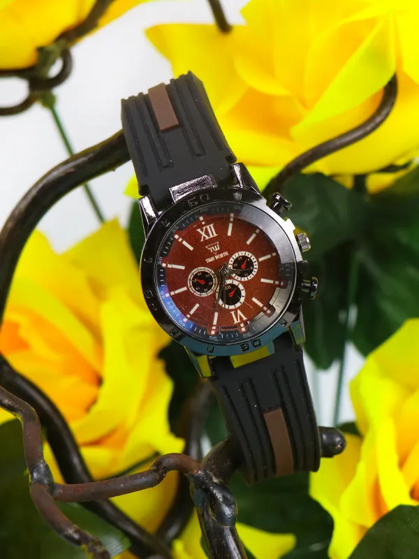 MW24 Men's Wrist Watch Worth Brown