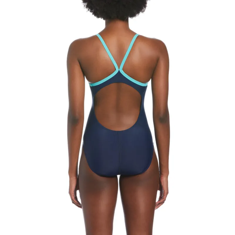 Nike - Swim Women's Solid Racerback One Piece (Washed Teal)