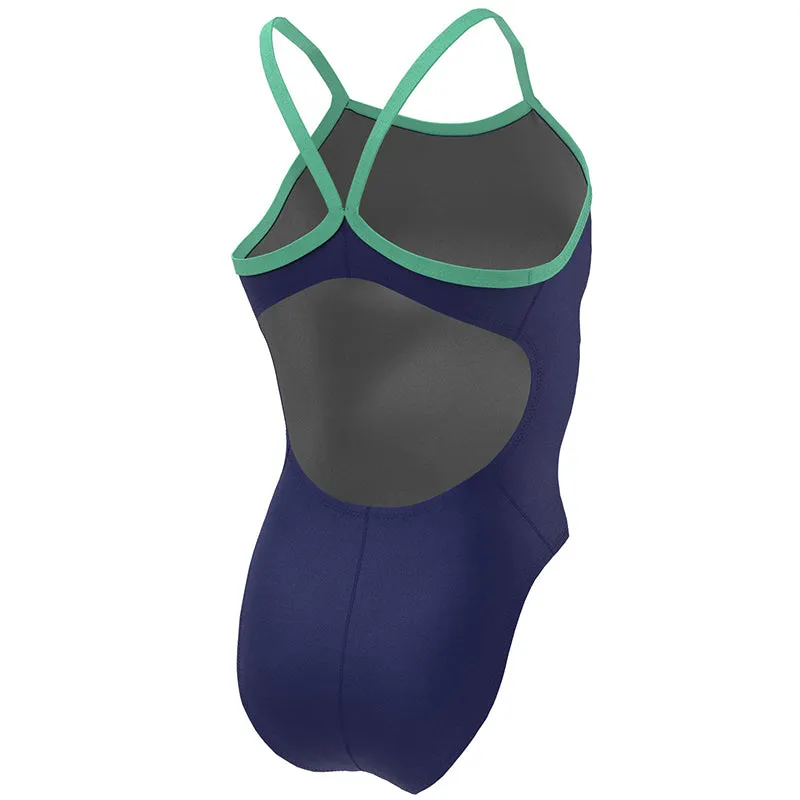 Nike - Swim Women's Solid Racerback One Piece (Washed Teal)