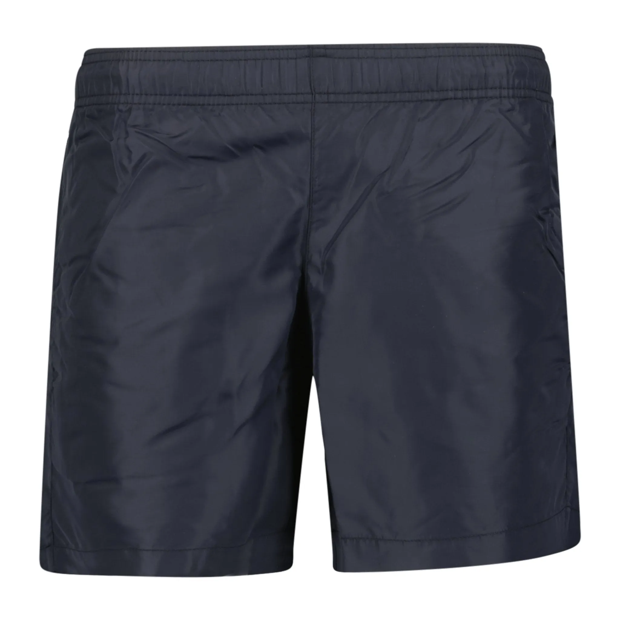 OFF-WHITE Rear Writing Design Swim Shorts Black