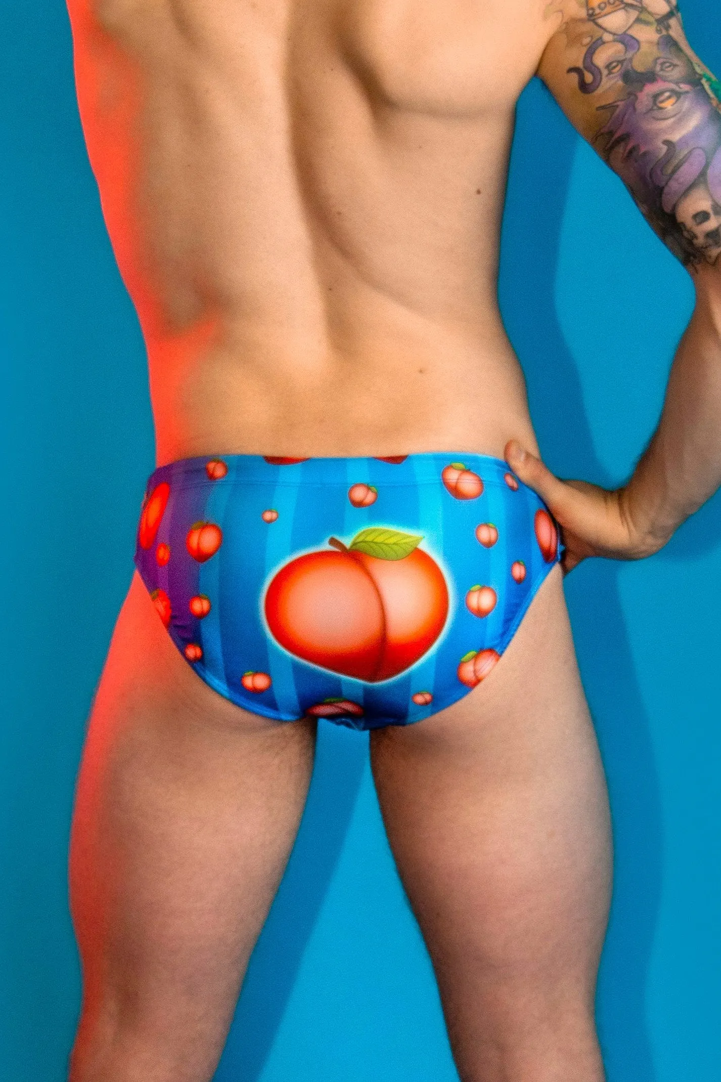 Peachy Kings Mens Peachy Swim Brief - Comfort Fit