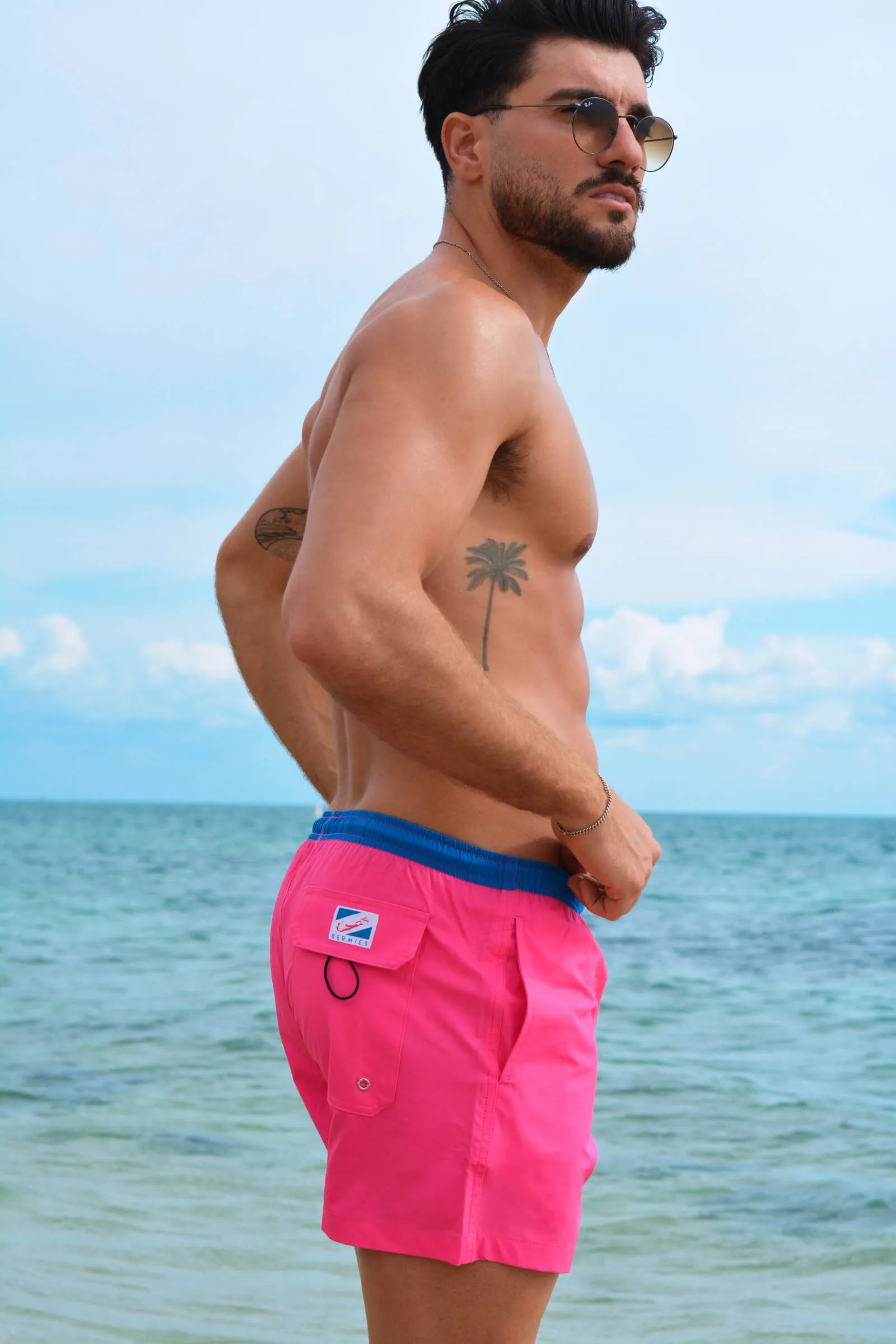 Pink and Blue