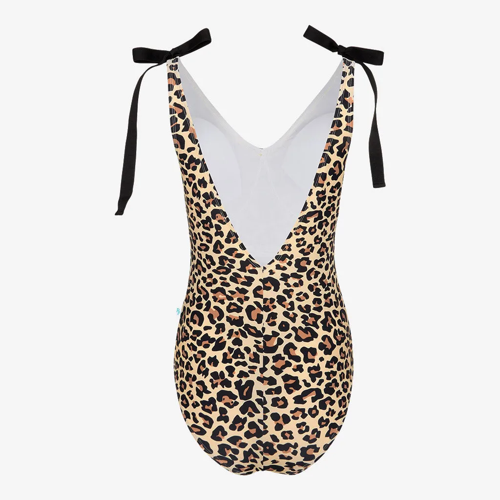 Posh Peanut Lana Leopard Women's One Piece Swimsuit