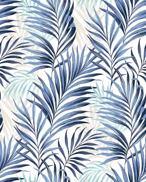 Queen Palm Breathable Mix Color Wallpaper