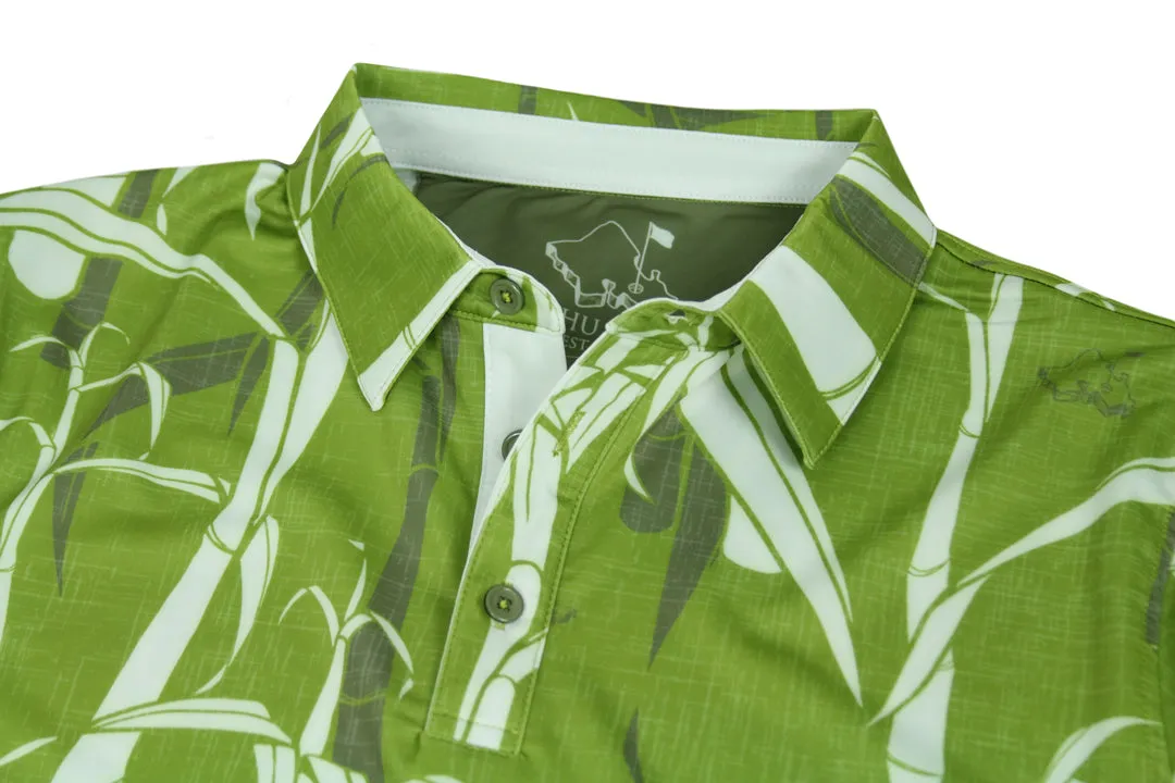 "Sugarcane" Green Fields - OGA Youth Polo - Green