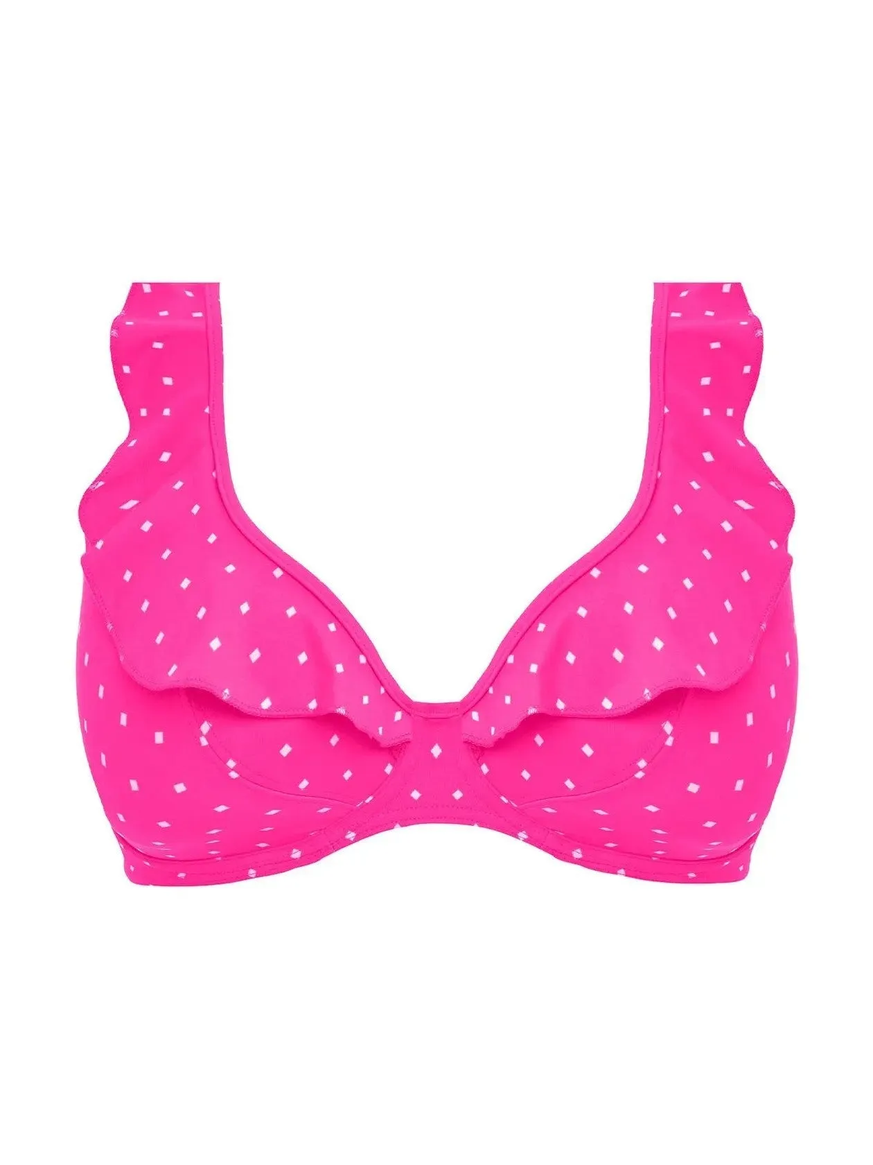 Raspberry Jewel Cove Underwire High Apex Bikini