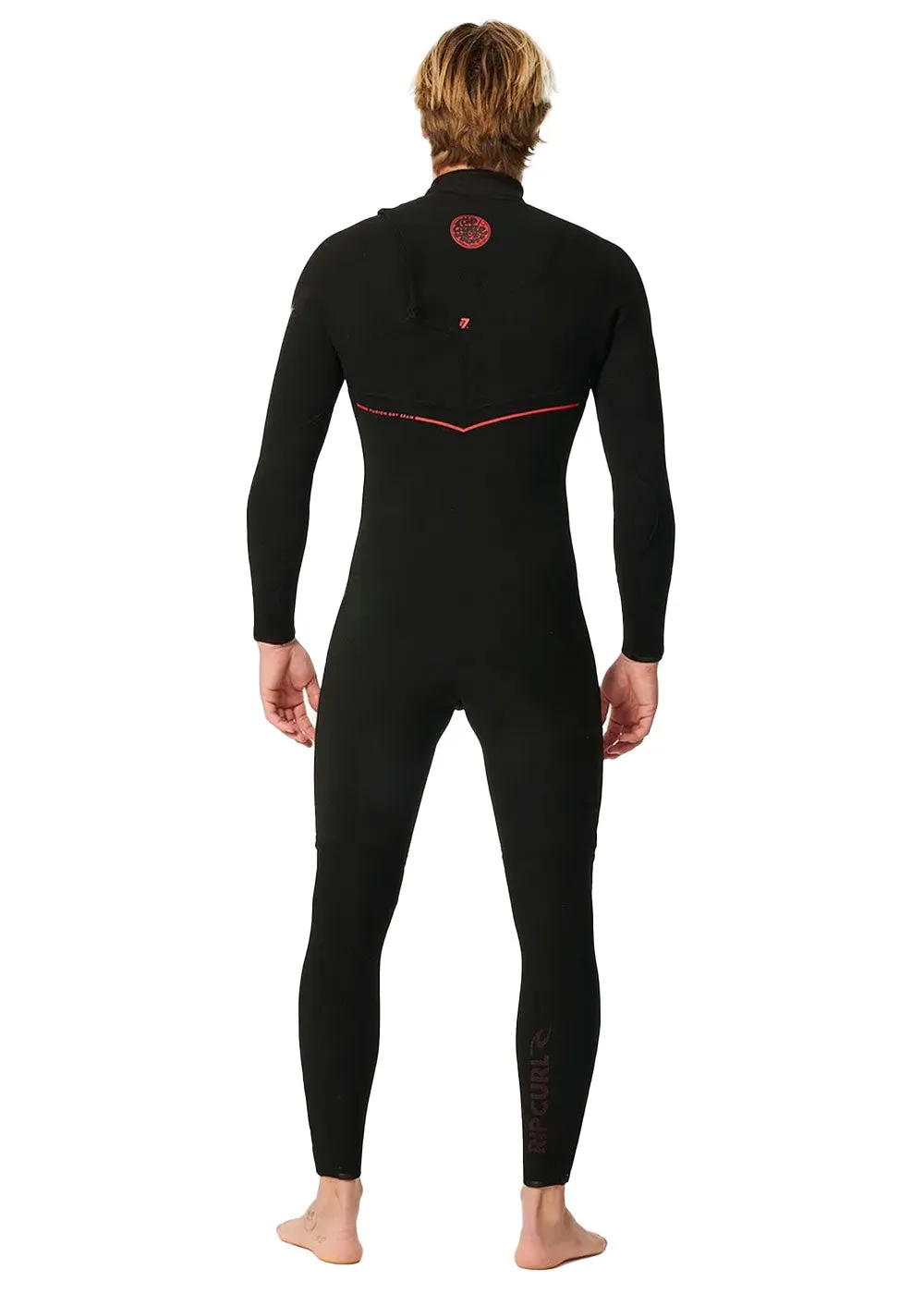 Rip Curl Mens F Bomb Fusion 3/2mm GB Zip Free Steamer Wetsuit