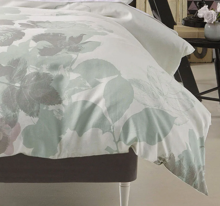 Roseraie Quilt Cover Set Range White