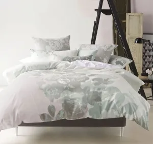 Roseraie Quilt Cover Set Range White