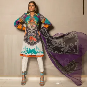 Sana Safinaz Lawn Muzlin 2018 – M30B