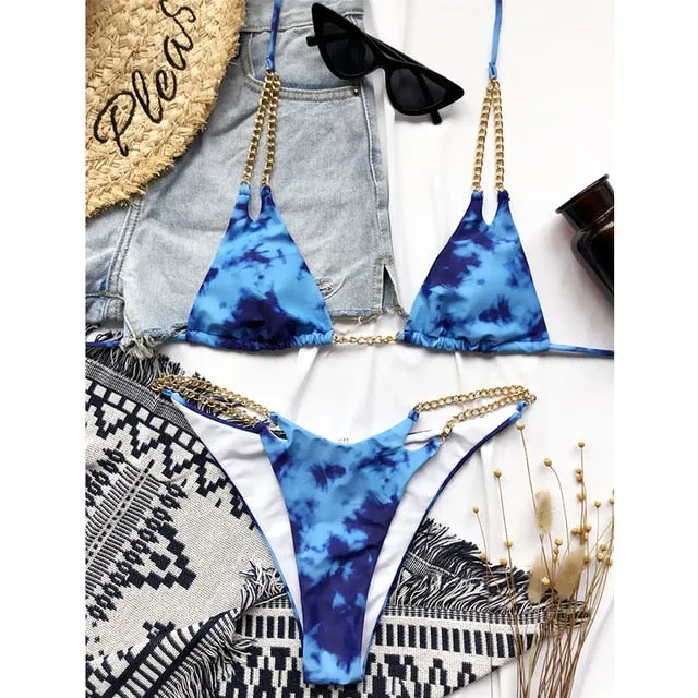 Selena Chain Bikini Set
