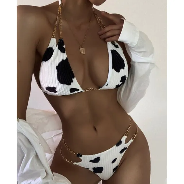 Selena Chain Bikini Set