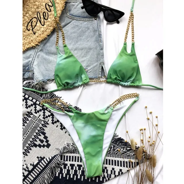 Selena Chain Bikini Set