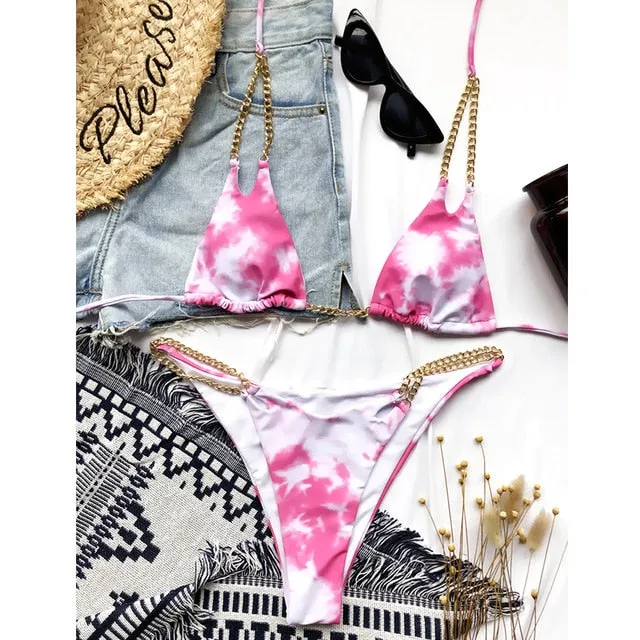 Selena Chain Bikini Set