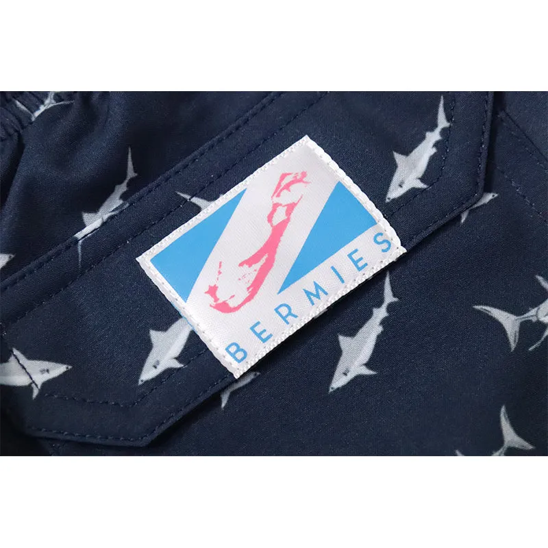 Sharks - Kids Swim Trunks
