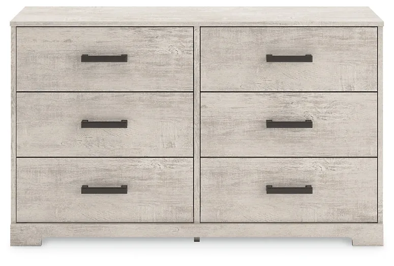 Shawburn Queen Crossbuck Panel Headboard with Dresser