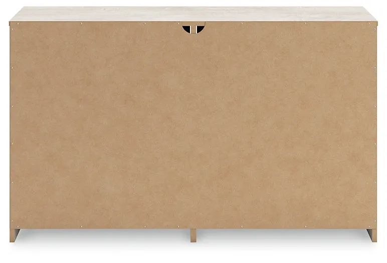 Shawburn Queen Crossbuck Panel Headboard with Dresser