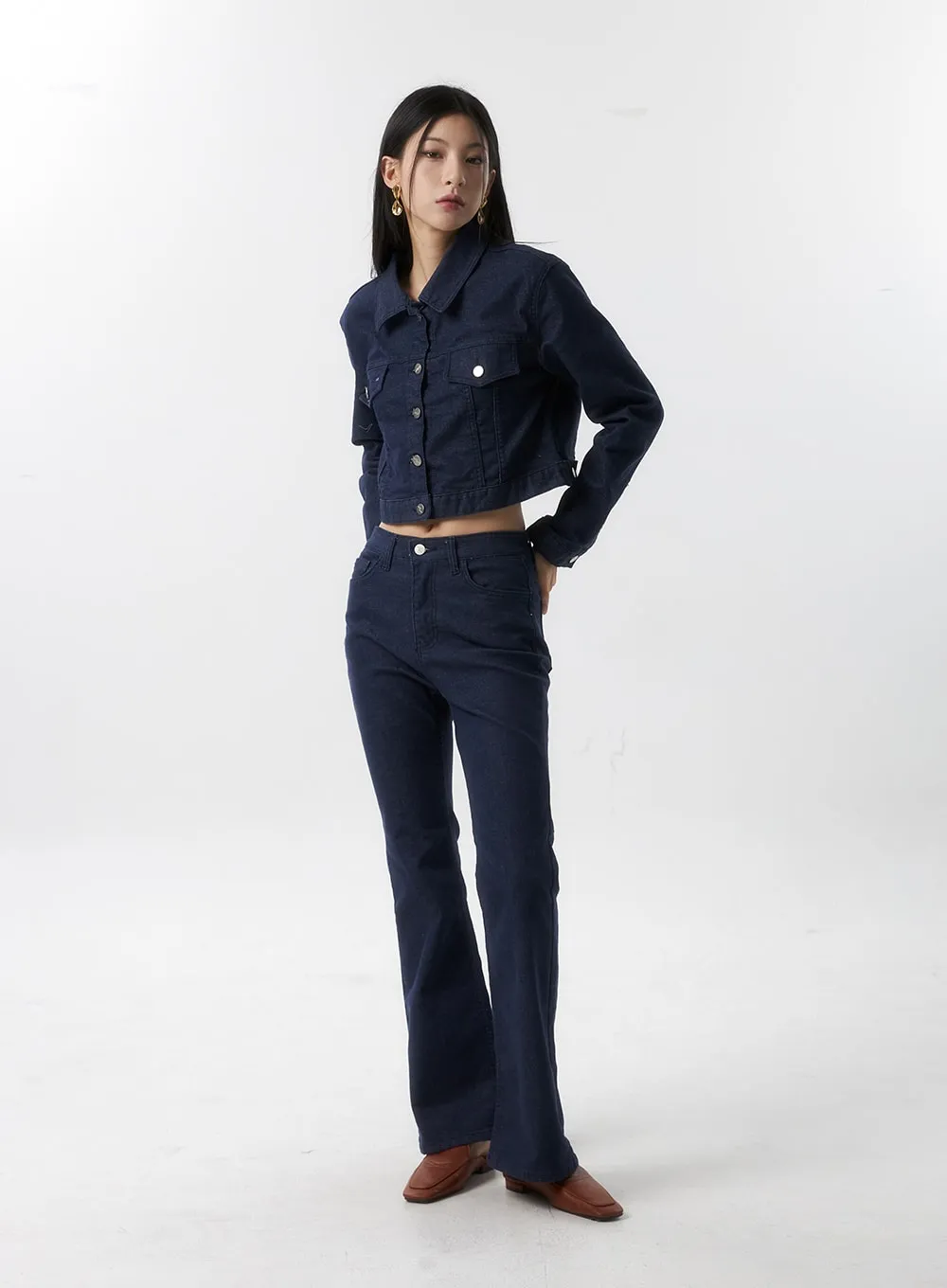 Spandex Bootcut Jeans IS315